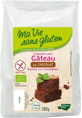 Ma Vie Sans Chocolade cakemix glutenvrij bio