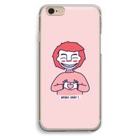 Hartje: iPhone 6 / 6S Transparant Hoesje Hartje: iPhone 6 / 6S Transparant Hoesje