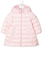 Moncler Enfant doudoune à patch logo - Rose - thumbnail