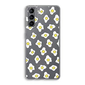 Spiegeleitjes: Samsung Galaxy S21 Transparant Hoesje