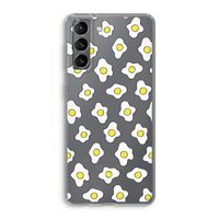 Spiegeleitjes: Samsung Galaxy S21 Transparant Hoesje