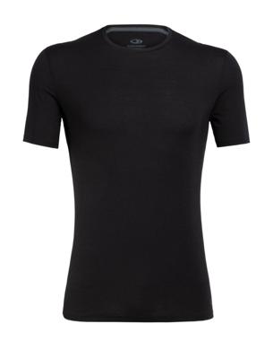 Icebreaker Merino 150 Anatomica SS Crewe Thermoshirt Heren Black XXL