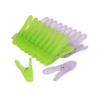 PlasticForte Wasknijpers - 20x stuks - XXL size - 8,5 cm - kunststof - metalen veer
