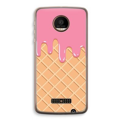 Ice cream: Motorola Moto Z Force Transparant Hoesje