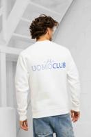 24 Uomo Club Sweater Heren Off White - Maat M - Kleur: Wit | Soccerfanshop