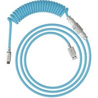 HyperX 6J680AA kabel voor toetsenborden/muizen Blauw, Wit 1,37 m USB Type-A, USB Type-C