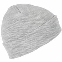 Wintermuts Beanie Yukon - lichtgrijs - heren/dames - sterk/zacht/licht gebreid 100% Acryl