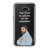 Hotline bling: Samsung Galaxy A5 (2017) Transparant Hoesje