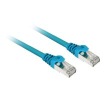 Sharkoon patchkabel sftp, rj-45 met cat.6 (blauw, 0,5 meter)