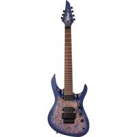 Jackson Pro Series Signature Chris Broderick Soloist 7P Transparent Blue 7-snarige elektrische gitaar - thumbnail