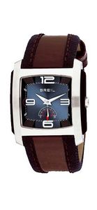Horlogeband Breil BW0226 Leder Donkerbruin 25mm