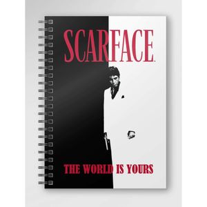 Scarface: The World is Yours Spiral Notebook