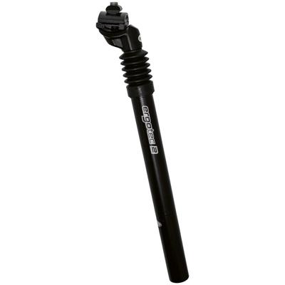 Ergotec zadelpen verend sp-3.0 25,4mm 350mm of=18mm mat zwart