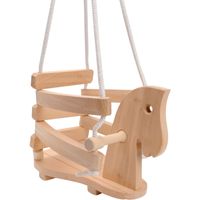 Houten schommel - paard