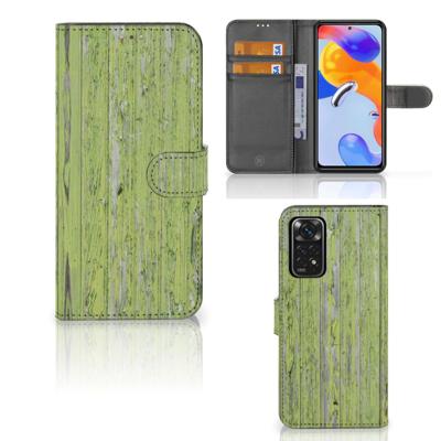 Xiaomi Redmi Note 11 Pro 5G/4G | Book Style Case | Green Wood