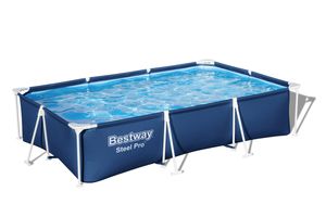 Bestway Steel Pro Rechthoekig Bovengronds Zwembad 3,00 m x 2,01 m x 66 cm