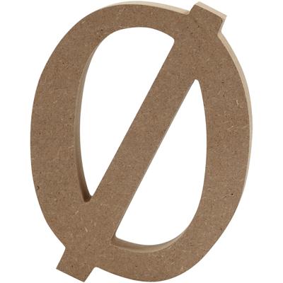 Creativ Company Letter, ø, h: 13 cm, dikte 2 cm, 1 stuk