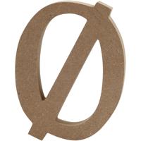 Creativ Company Letter, ø, h: 13 cm, dikte 2 cm, 1 stuk