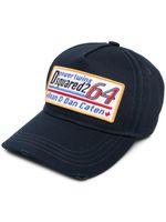 DSQUARED2 casquette Power Twins - Bleu - thumbnail