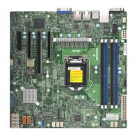 Supermicro MBD-X12STL-F-O Moederbord Socket Intel 1200 Vormfactor Micro-ATX Moederbord chipset Intel® C252 - thumbnail