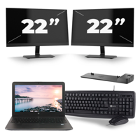 HP ZBook 15u G3 - Intel Core i7-6e Generatie - 15 inch - 16GB RAM - 256GB SSD - Windows 11 + 2x 22 inch Monitor HP ZBook 15u G3 - Intel Core i7-6e Generatie - 15 inch - 16GB RAM - 256GB SSD - Windows 11 + 2x 22 inch Monitor