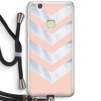 Marmeren pijlen: Huawei Ascend P10 Lite Transparant Hoesje met koord
