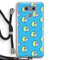 Visjes: LG G6 Transparant Hoesje met koord