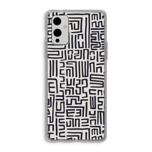 Moroccan Print: OnePlus 9 Transparant Hoesje