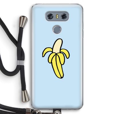 Banana: LG G6 Transparant Hoesje met koord