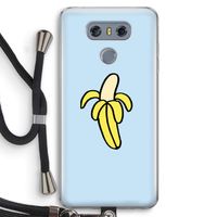 Banana: LG G6 Transparant Hoesje met koord