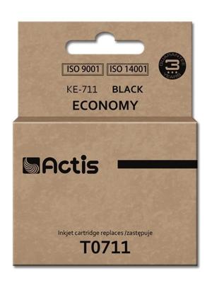Actis KE-711 inkt (vervangt Epson T0711, T0891, T1001; Standaard; 15 ml; zwart)