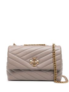 Tory Burch petit sac porté épaule Kira à matelassage chevrons - Gris