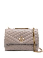 Tory Burch petit sac porté épaule Kira Chevron - Gris - thumbnail