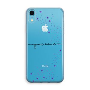 Sterren: iPhone XR Transparant Hoesje