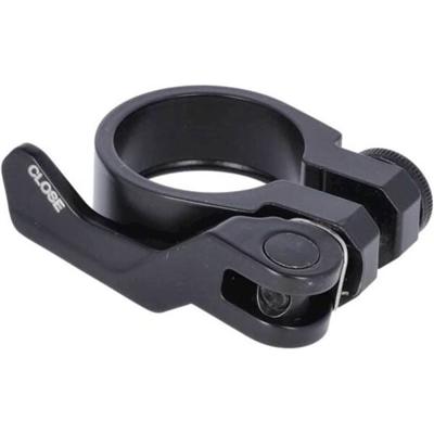 Ursus zadelklem ø31,8mm met snelspanner zwart