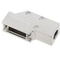 encitech DCMR09-ULP 1060-0135-01 D-sub behuizing Aantal polen: 9 Volledig metaal 90 ° Zilver 1 stuk(s) - thumbnail