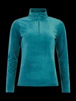 Protest Gail 1/4 Zip Pully Dames Rainstorm Blue L/40