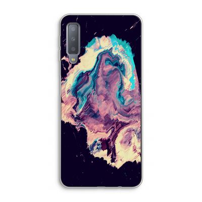 Cosmic Silence: Samsung Galaxy A7 (2018) Transparant Hoesje