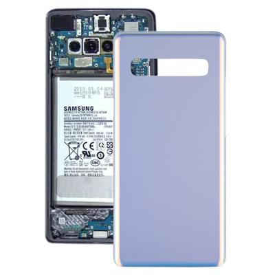 Batterij back cover voor Galaxy S10 5G SM-G977B/SM-G977U/SM-G977N (zilver)