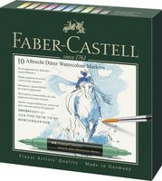 Faber Castell FC-160310 Aquarel Marker Albrecht Dürer Doos A 10 Stuks Faber Castell FC-160310 Aquarel Marker Albrecht Dürer Doos A 10 Stuks