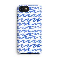 Blauwe golven: iPhone SE 2020 Tough Case