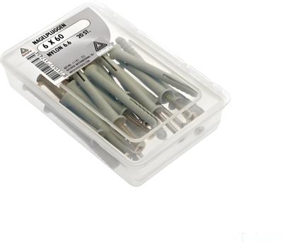 Nagelplug 6x60mm 20st - Deltafix
