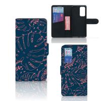 Huawei P40 Hoesje Palm Leaves Huawei P40 Hoesje Palm Leaves