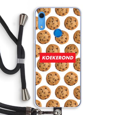 Koekerond: Huawei Y6s Transparant Hoesje met koord