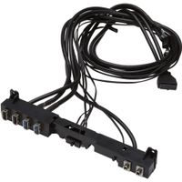 Obsidian 750D Frontpaneel I/O Voorpaneel