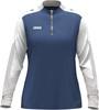 JAKO 8670D Ziptop Dynamic Dames - Nachtblauw/Wit/Lichtgrijs - XL (46/48)