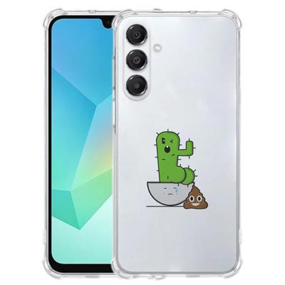 TPU Telefoonhoesje Samsung Galaxy A17 - Cactus Poo schokabsorberende backcover