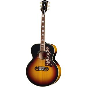 Epiphone 1957 SJ-200 Vintage Sunburst elektrisch-akoestische westerngitaar met hard case