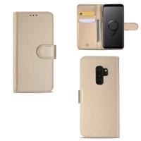 Samsung Galaxy S9 Plus Hoesje Goud met Flexibele Houder Samsung Galaxy S9 Plus Hoesje Goud met Flexibele Houder
