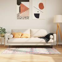 VidaXL Vloerkleed wasbaar anti-slip 80x150 cm meerkleurig